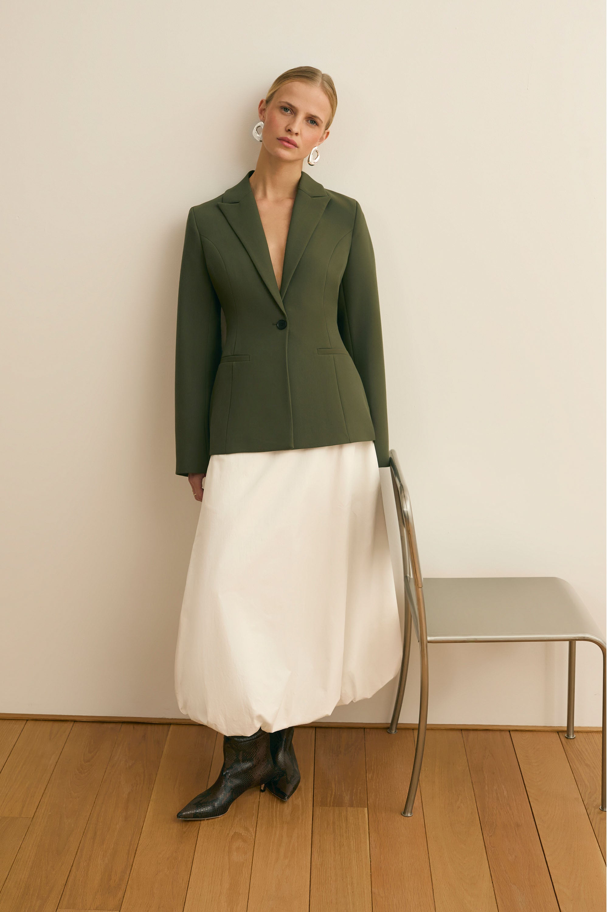 Nola Bubble Hem Skirt