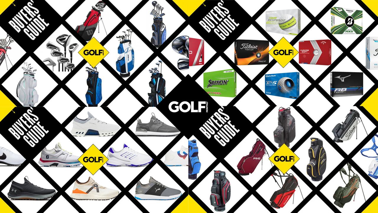 A mash up of Golf Monthly buyer&#039;s guide main images