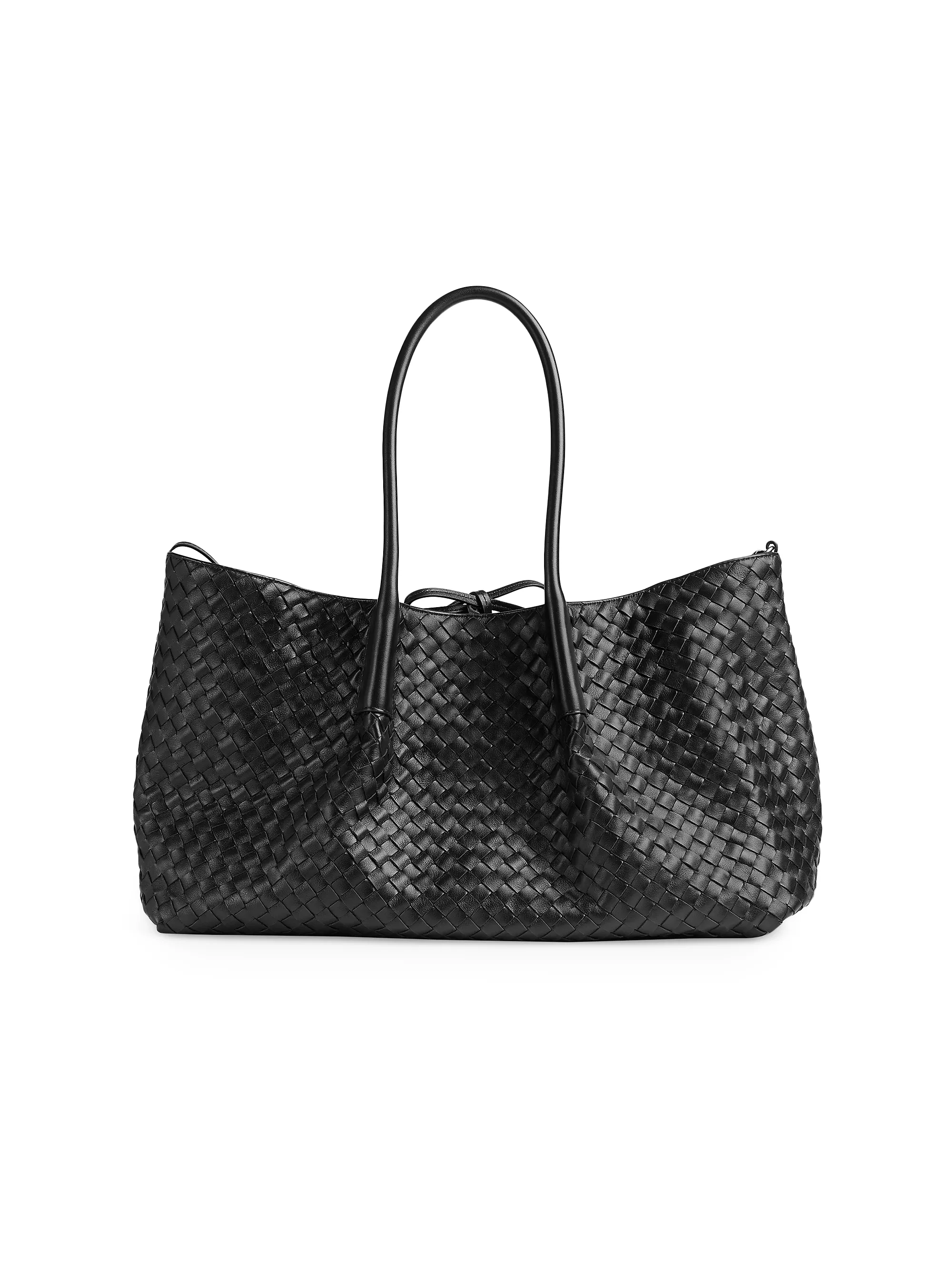 Pinacoteca Reversible Intrecciato Leather Tote Bag