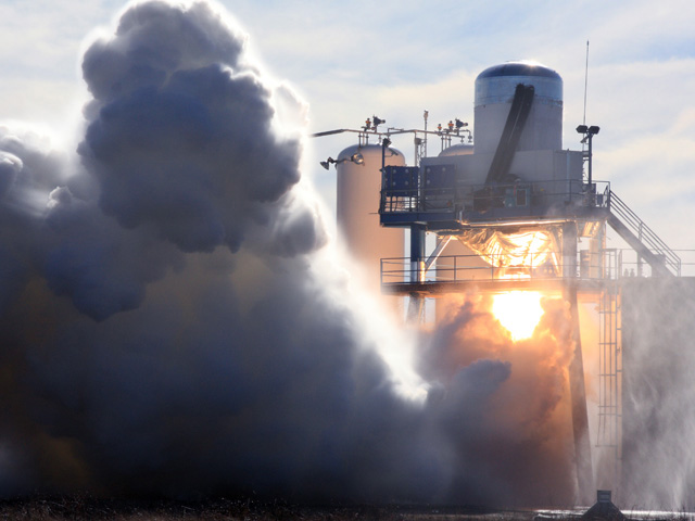 New Commercial Rocket Passes Final Engine Test