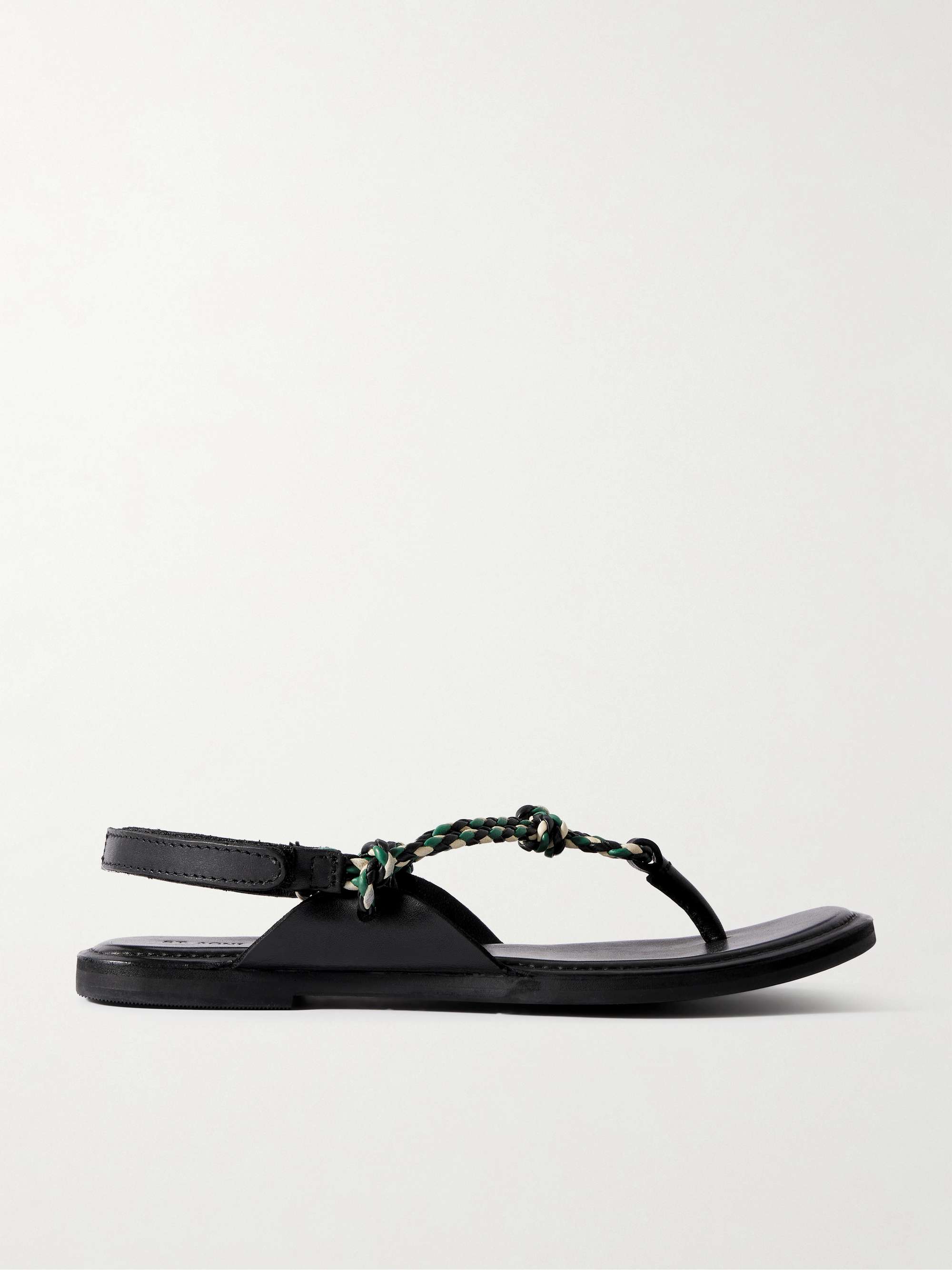 Woven Leather Sandals