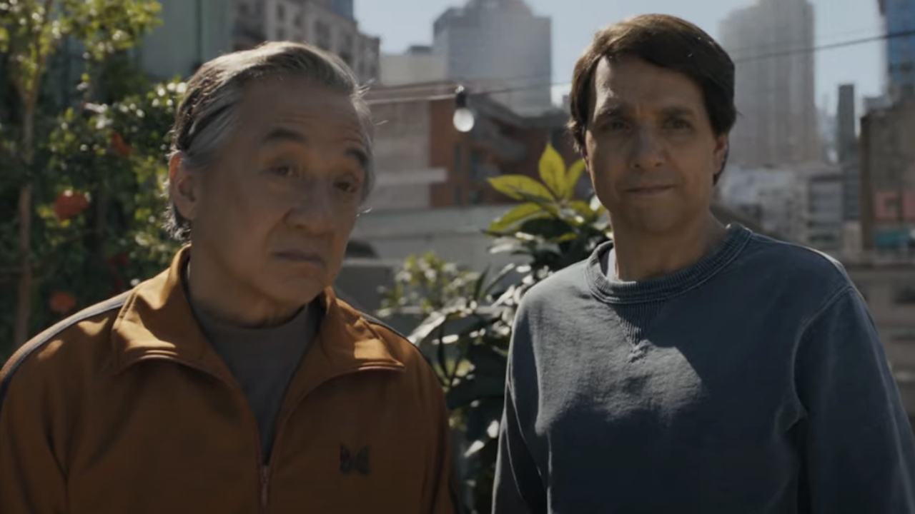 Jackie Chan and Ralph Macchio