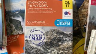 what are ordnance survey maps: Snowdonia Active Map