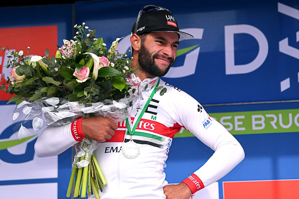 Fernando Gaviria was second in Driedaagse Brugge-De Panne