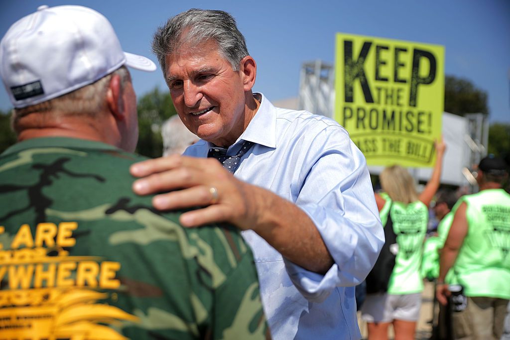 Sen. Joe Manchin threatens government shutdown over miners