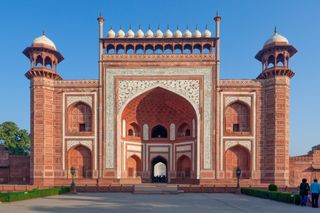 The Red Gate, main gateway to the Taj Mahal.
