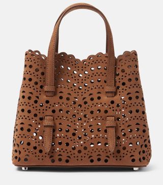 Mina 20 Vienne Wave Leather Tote Bag