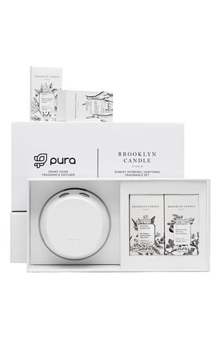 Pura X Brooklyn Candle Best Sellers & Pura 4 Smart Fragrance Diffuser & Refill Set