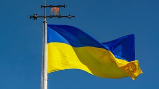 Ukrainian Flag (The flag of Ukraine, Flag of Ukrainian People's Republic)