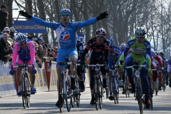 William Bonnet (Bbox Bouygues Telecom) takes the win on stage 2 of Paris-Nice
