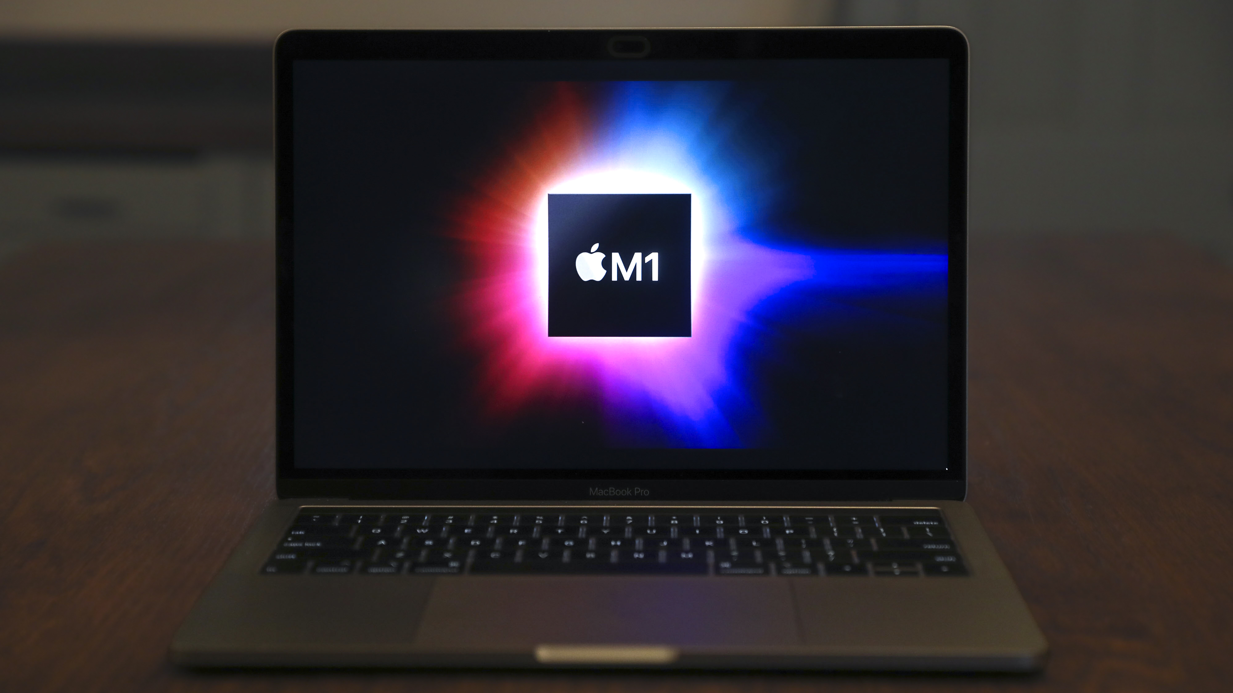 MacBook Pro with M1 Chip logo