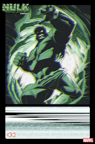 Hulk Annual #1 interior art