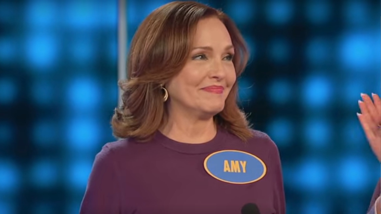 Amy Yasbeck on Celebrity Family Feud