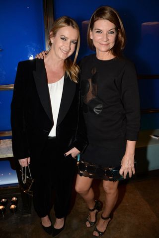 Anya Hindmarch And Natalie Massenet At The London Collections: Men Closing Dinner Hosted By Dylan Jones And Anya Hindmarch