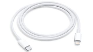 Product shot of the Apple USB-C to Lightning Cable, one of the best iPhone charger cables