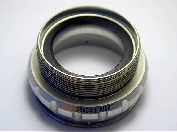 Right side bearing cup with Italian thread of course!