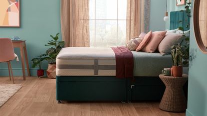 Silentnight Lift Rejuvenate 1600 Pocket Mattress shown in large light room