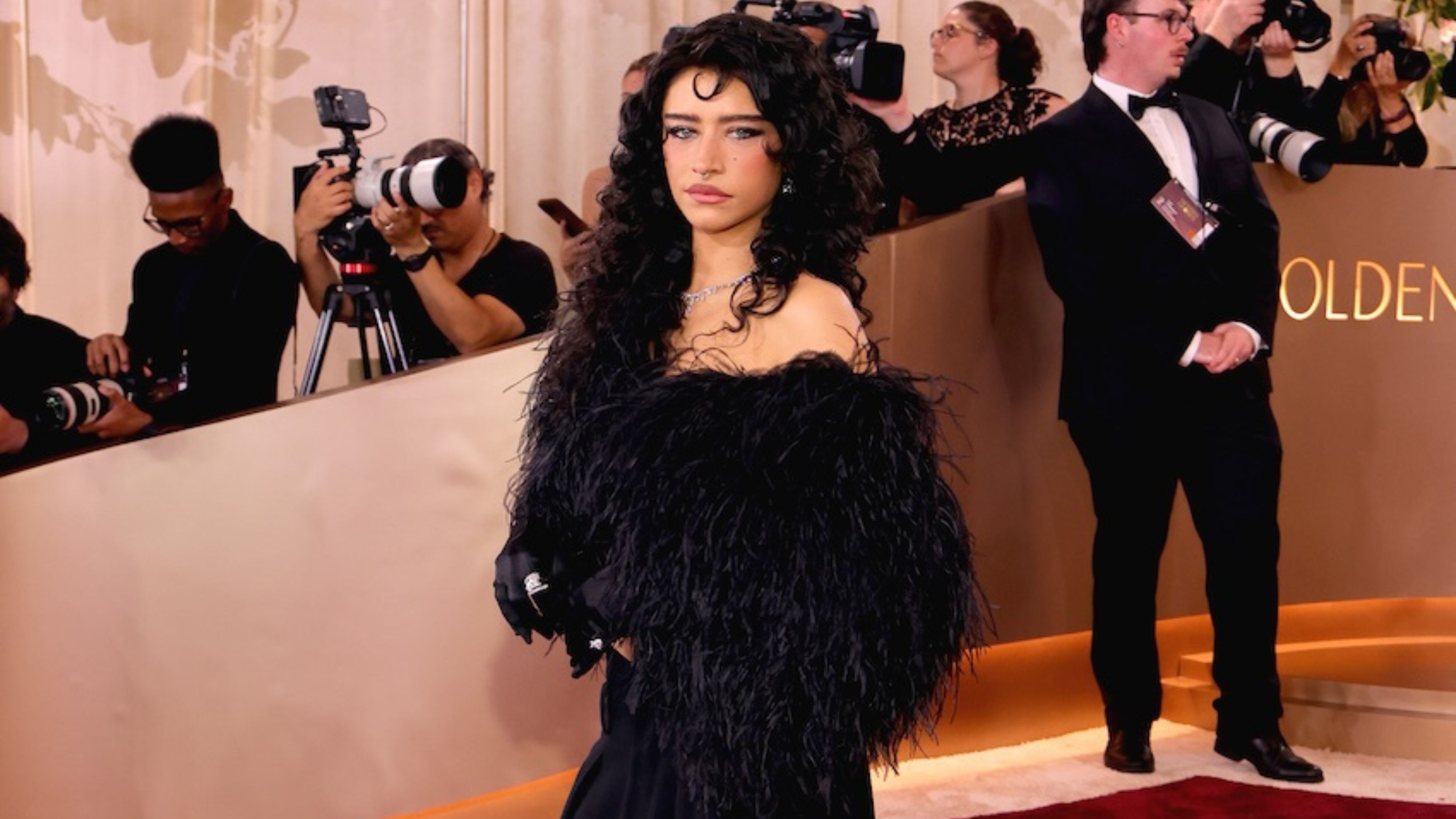 Odessa A'zion outfits at the golden globes