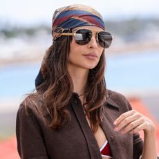 Emily Ratajkowski wears head-to-toe Gucci at the Cannes Film Festival.