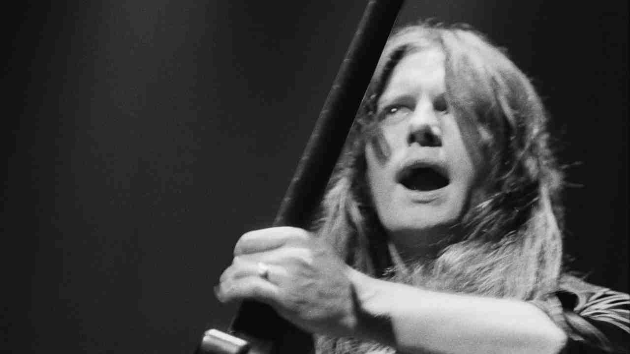 Mott The Hoople guitarist Luther Grosvenor performing onstage in 1974