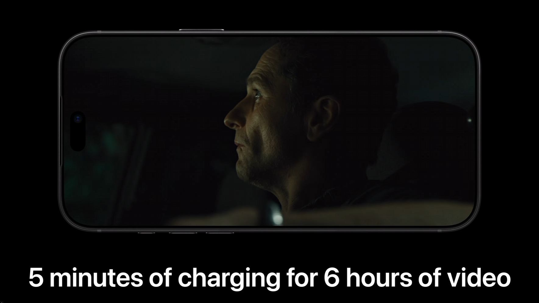 Screenshot from Apple's September 2026 event