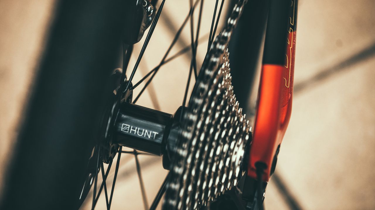 Shimano GRX 11-42T cassette and Hunt hubs