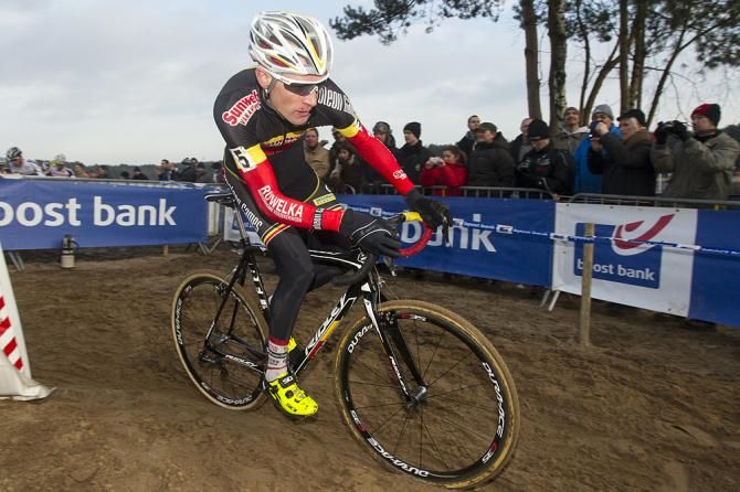 Klaas Vantornout rides in Lille