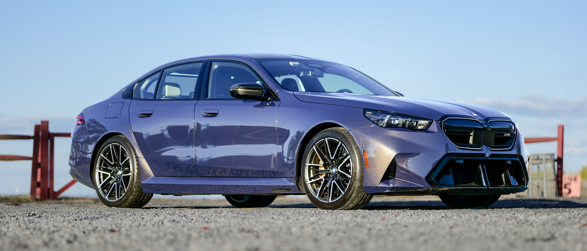 2025 BMW M5 test drive.