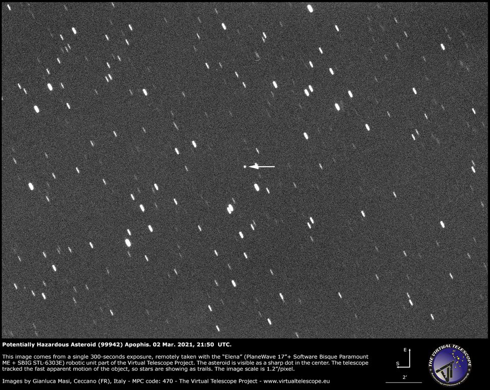 Huge Asteroid Apophis Will Safely Fly Past Earth Tonight. Here's Where ...