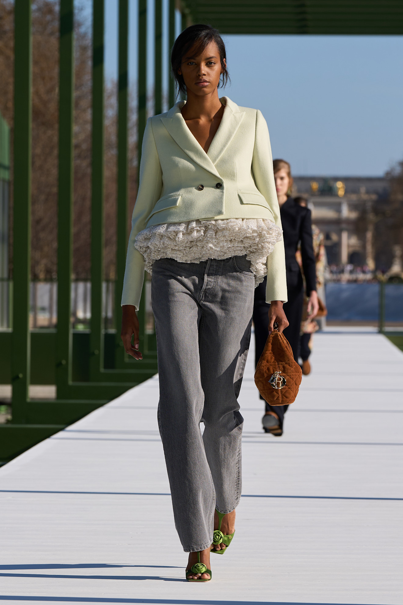 models on the Dior Fall 2026 runway at Paris Fashion Week