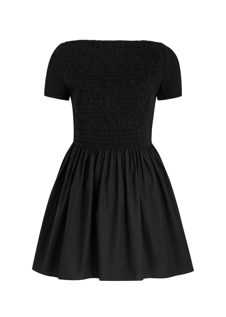 Deboni Cotton-Poplin Mini Dress