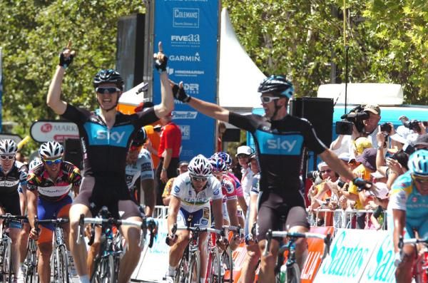 Swift and Henderson finished one-two on the final stage