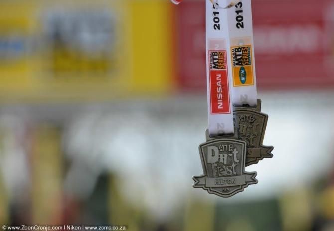 The prize for those completing the Hilton marathon