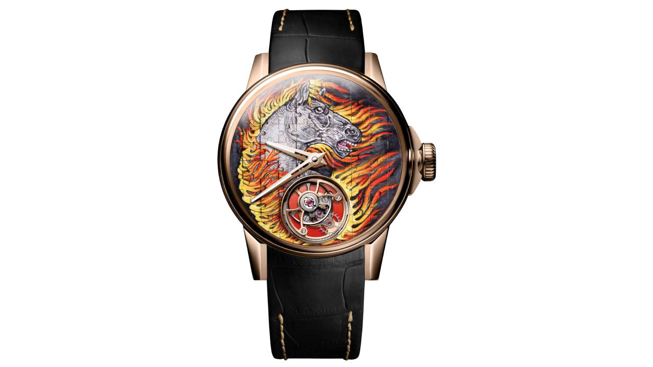 Louis Moinet Tourbillon Puzzle Fire Horse