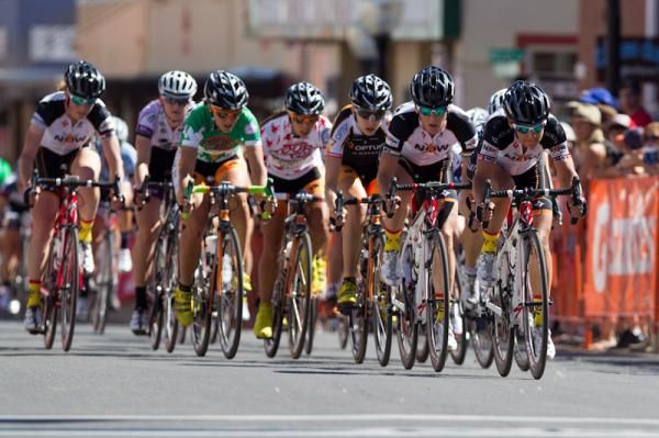 The women head into one lap to go