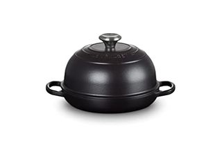 Le Creuset Signature Cast Iron Bread Oven, 24cm, Matte Black, 21301240000430