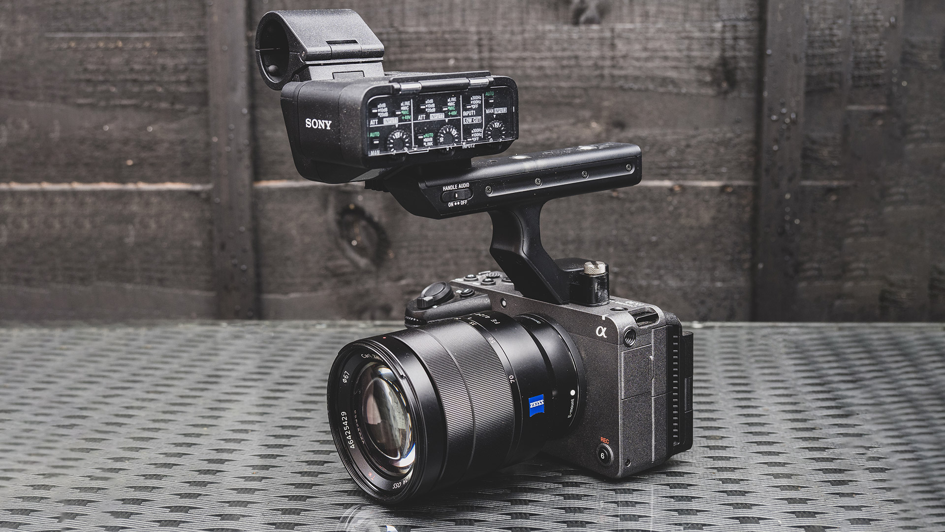 Sony FX30 Cinema Line camera with XLR handle