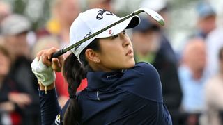Andrea Lee at the AIG Women's Open