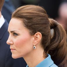 Kate Middleton ponytail