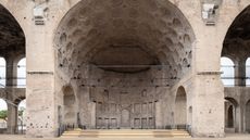 Basilica di Massenzio in rome with new architectural enhancements from Alvisi Kirimoto