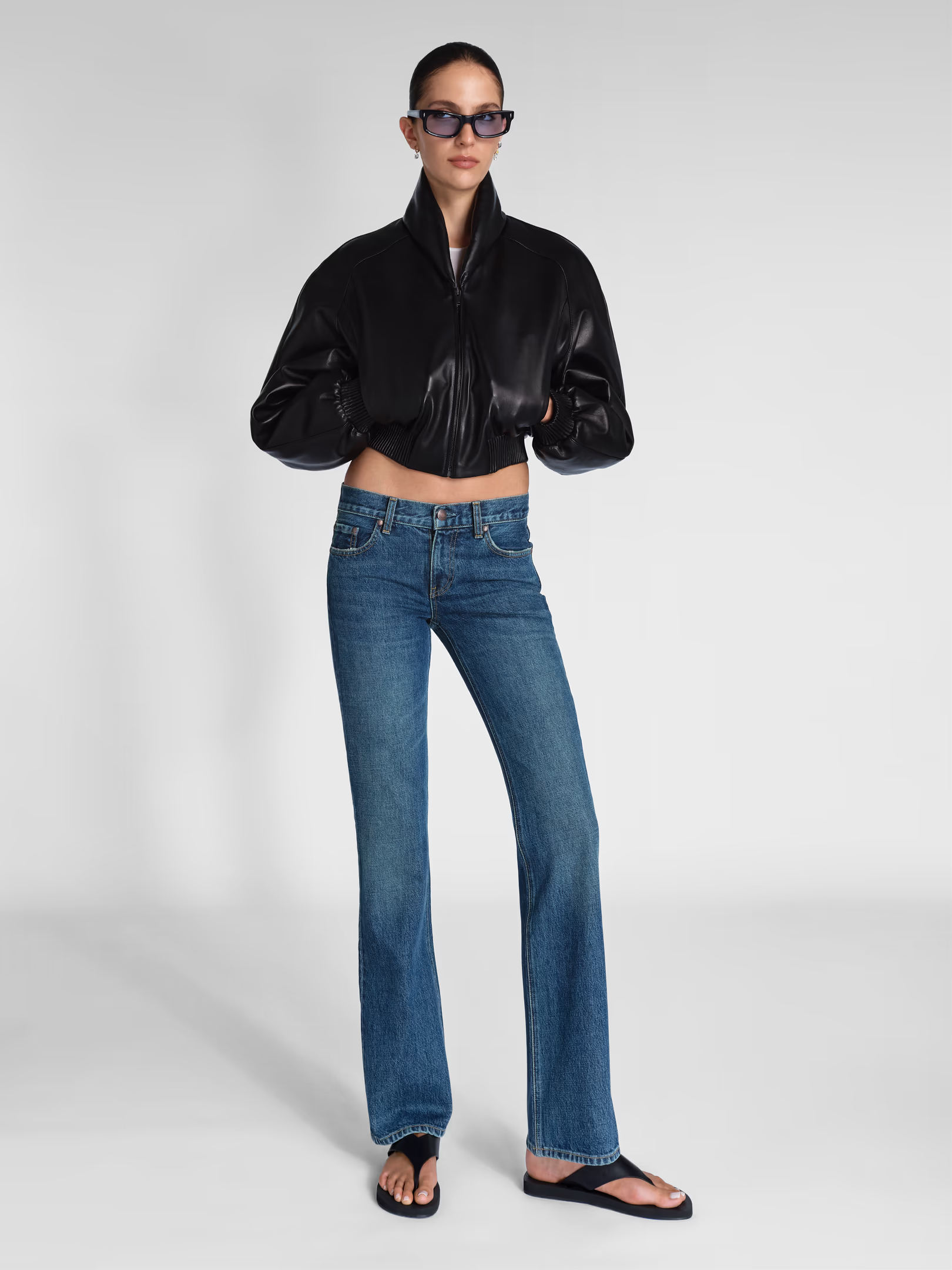 Aflalo, Leary Jean in Rigid Denim, Subdued Indigo
