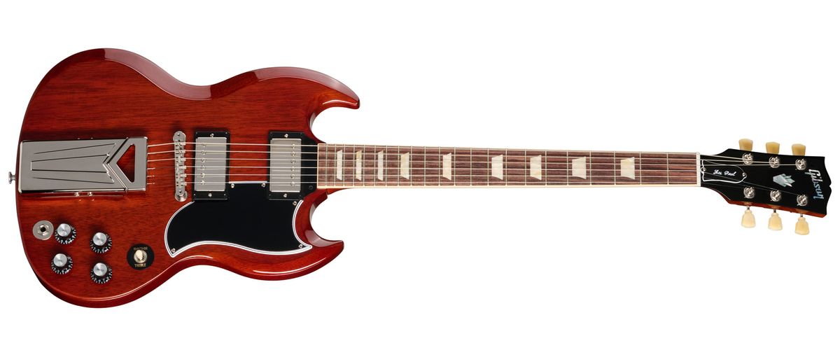 The Gibson Jake Kiszka SG Standard is inspired by the Greta Van Fleet guitarist's original '61 Les Paul SG, aka the Beloved.