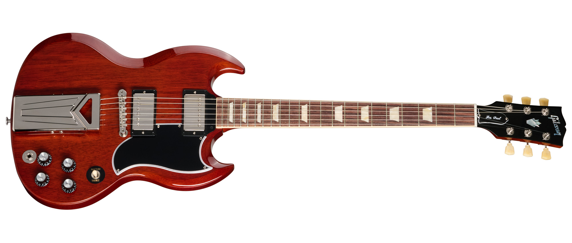 The Gibson Jake Kiszka SG Standard is inspired by the Greta Van Fleet guitarist's original '61 Les Paul SG, aka the Beloved.