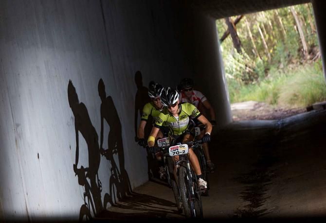 Leading mixed team, Ariane and Erik Kleinhamds