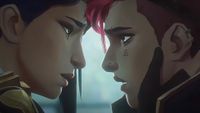 Caitlyn and Vi in Arcane season 2, episode 3