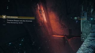 An underground cave full of Vex technology.