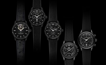 black watches by Carl F Bucherer