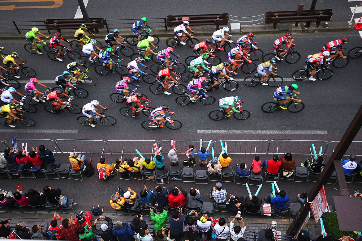 The Japan Cup criterium in Utsunomiya