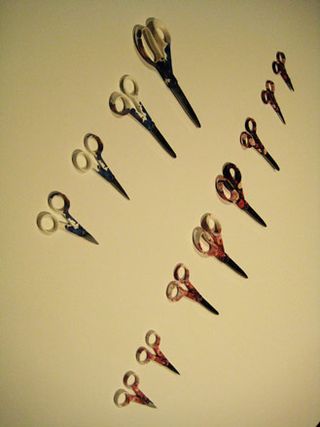 Tattoed scissors by Fiskars