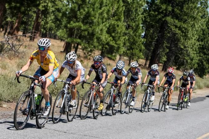 Alison Powers (NOW and Novartis) leading one of todays many chase groups.